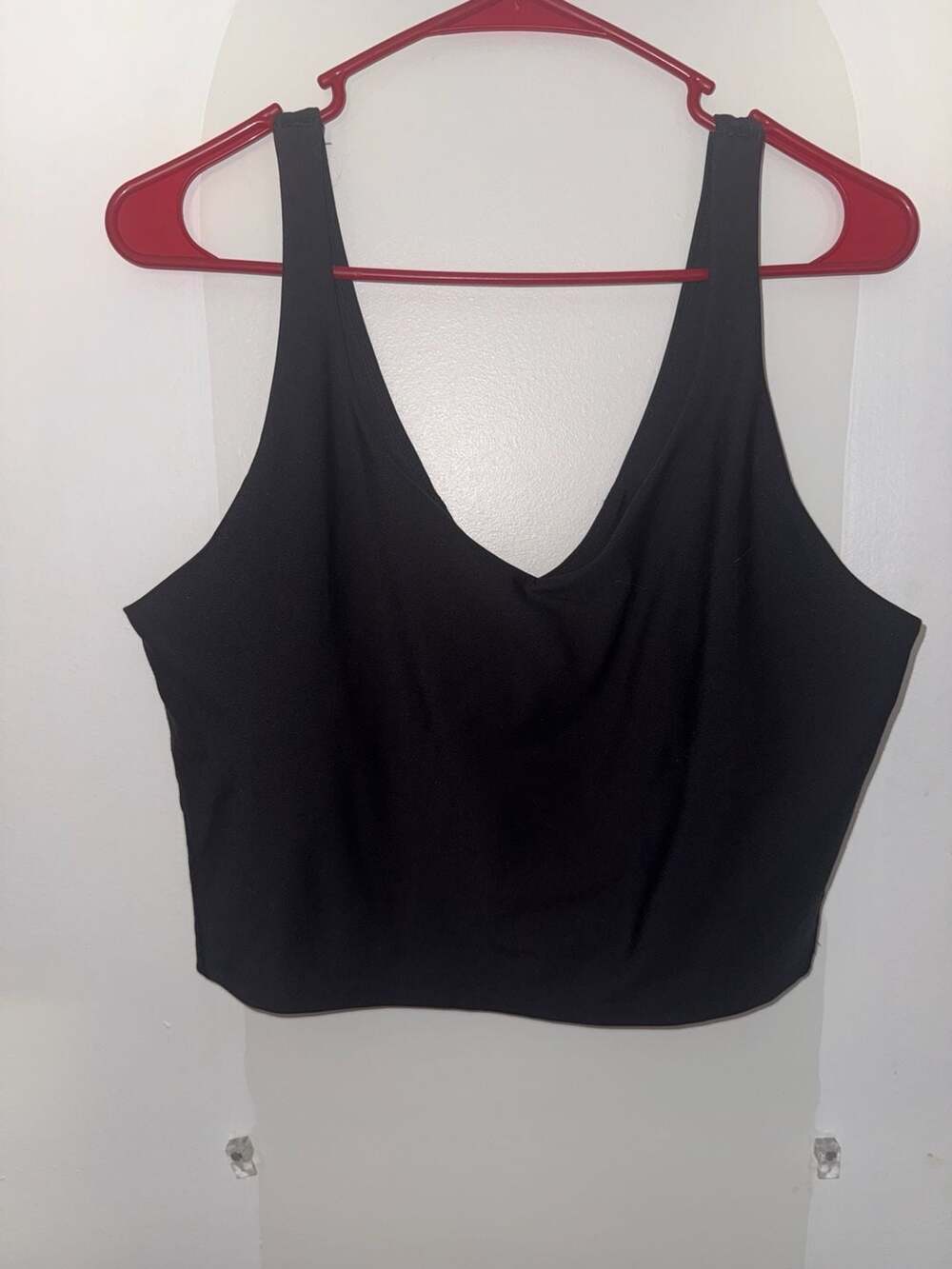 Old Navy Powersoft Tank Size XL Black Active Top